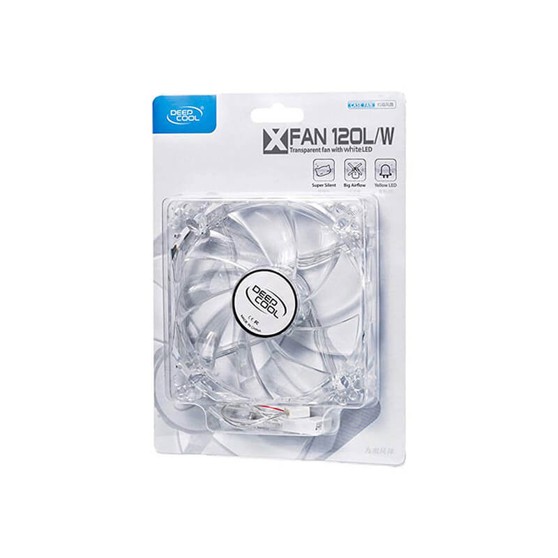 Deepcool XFAN 120L/W White LED (Single Pack)